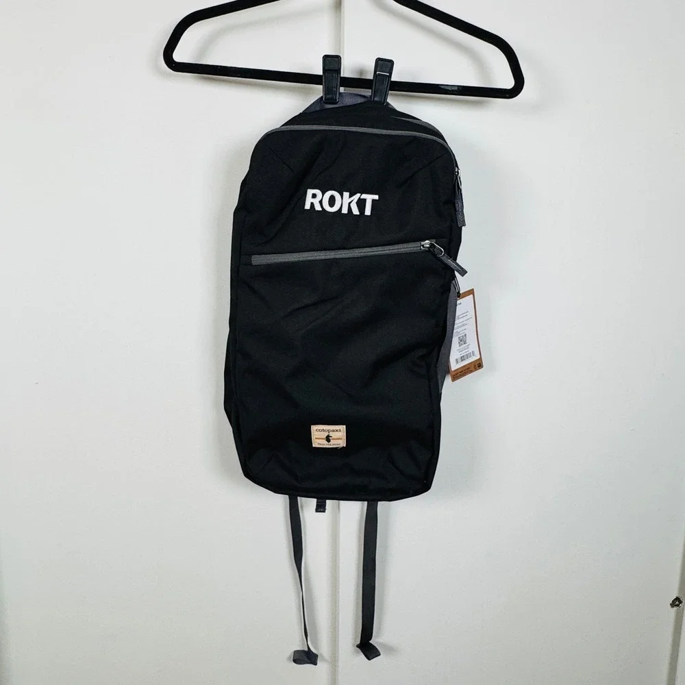 Cotopaxi Bogota 20L Backpack Black ROKT Logo Laptop Daypack New With Tags
